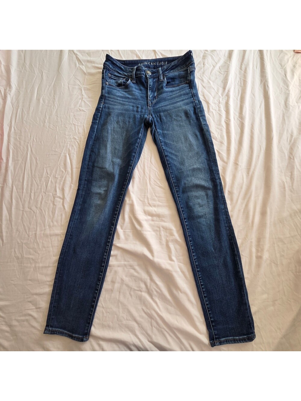 American Eagle Skinny Jeans with Next Level Stretch, Size 2 Regular